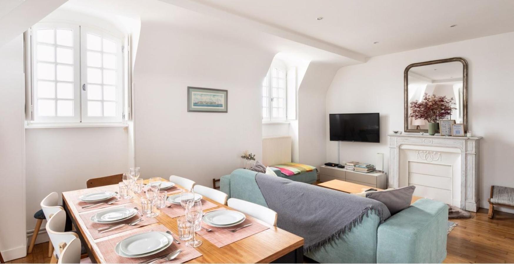 Appartement 4 Vue Intra-muros, Parking Inclus Saint-Malo